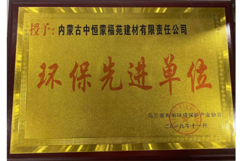 环保先进单位